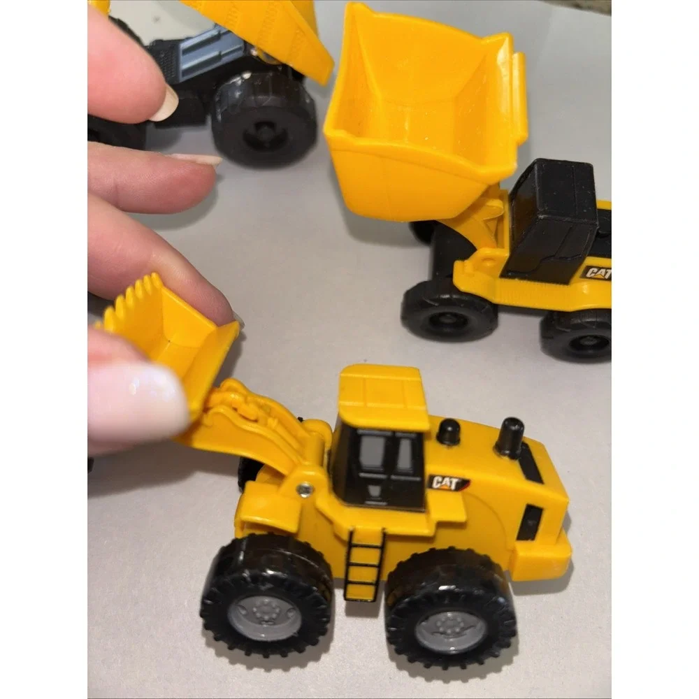 CAT Caterpillar Toy Dump‎ Truck Excavator Lot of 4   3041